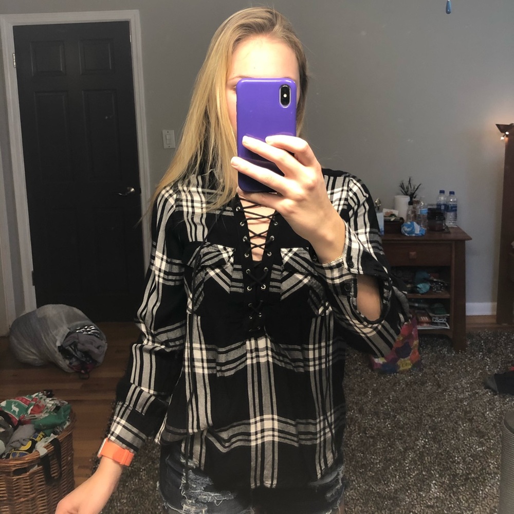 flannel shirt